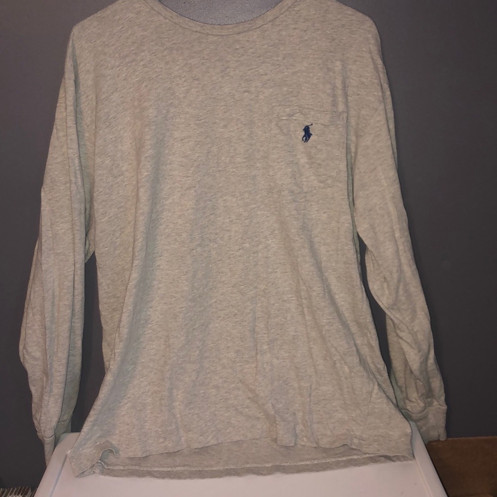 Men’s Polo Long Sleeve T-Shirt
